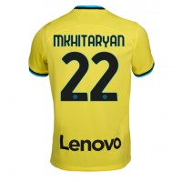 Dres Inter Milan Henrikh Mkhitaryan #22 Rezervni 2022-23 Kratak Rukav